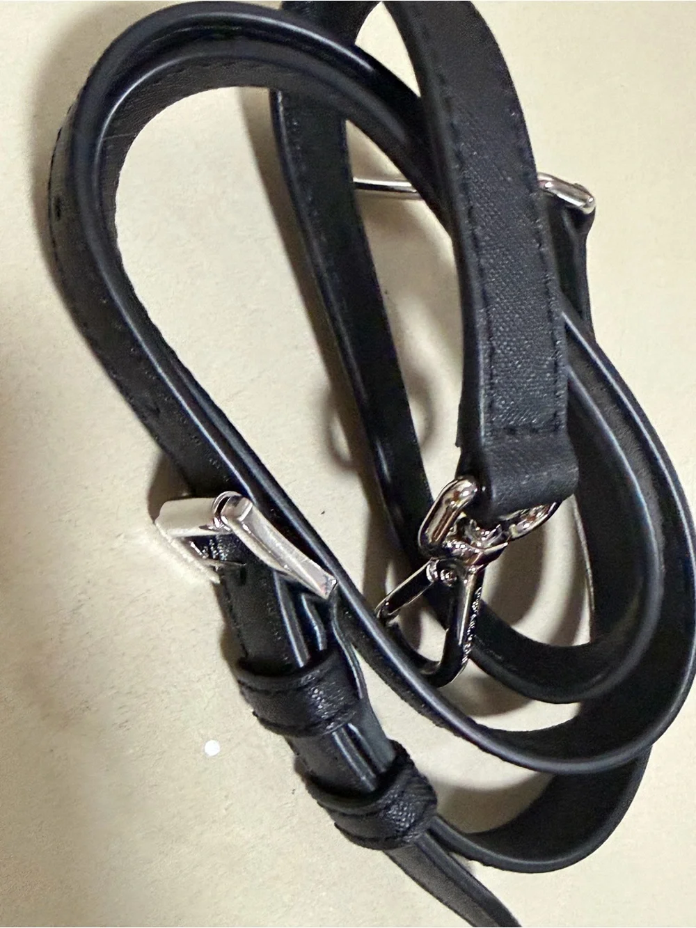 Michael Kors Black crossbody Leather Adjustable Shoulder Strap
